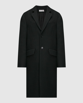 Gauchere Черное пальто из шерсти P22301170526