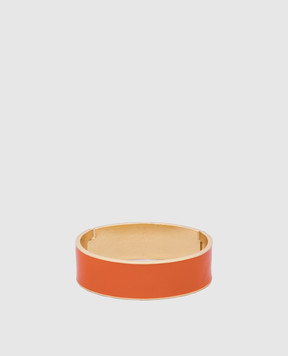 Francesca Bianchi Design Оранжевый браслет с покрытием 24-каратным золотом. 11A