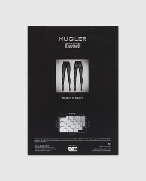 Wolford Червоні колготи Mugler 30 DEN 14892