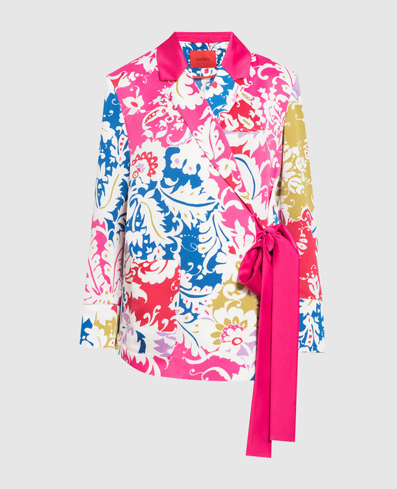 Jacket on the scent in a floral print