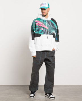 Palm Angels Серые брюки PMCA129S23FAB001