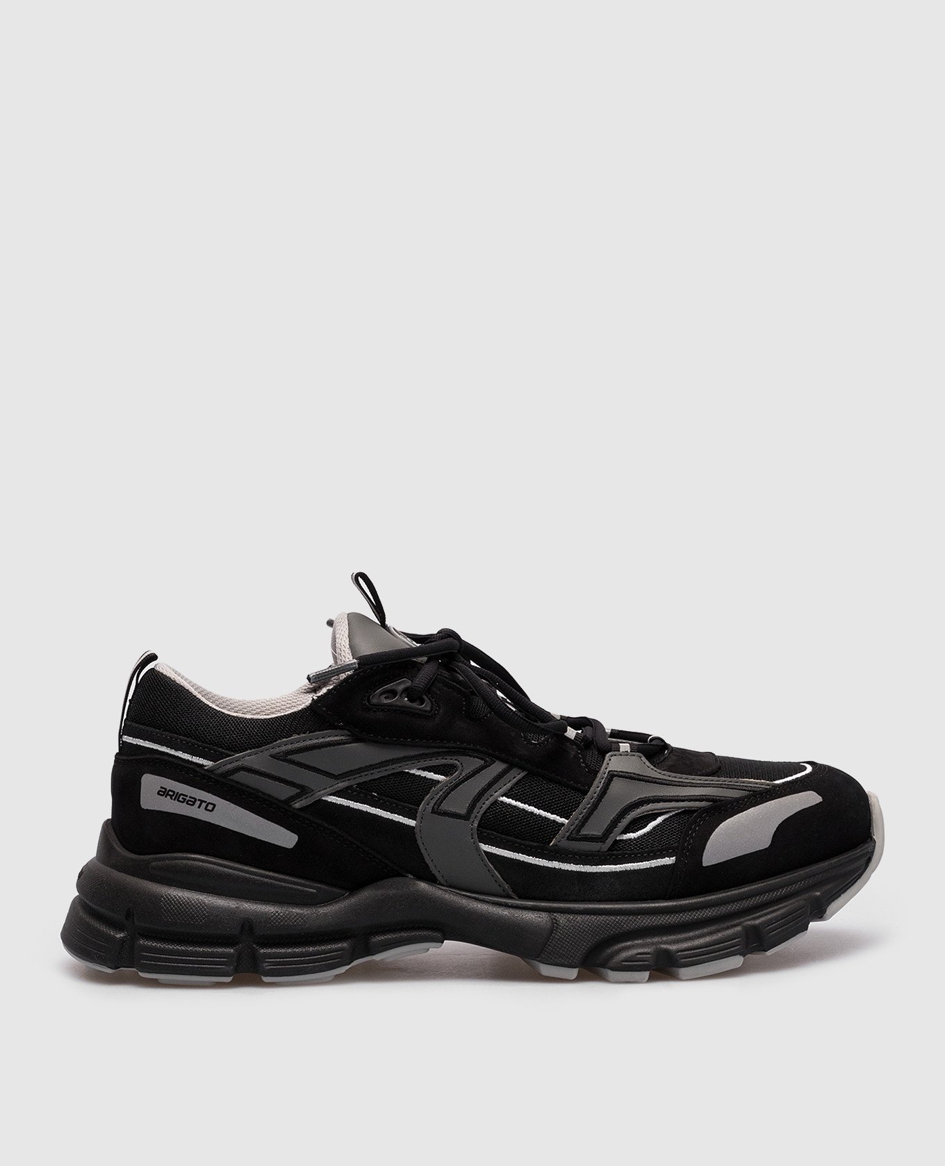Черные комбинированные кроссовки Marathon R-Trall