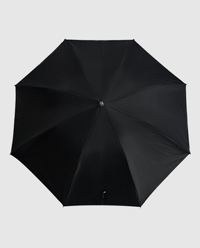 Pasotti Чорна парасолька з ручкою у вигляді більярдної кулі OMITUO64SSCOTL508905