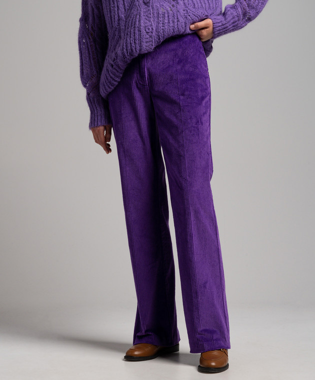 VIOLET CORDUROY PANTS from SO FUN MART | Purple pants, Corduroy pants  women, Aesthetic clothes