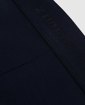 Zimmerli Сині труси-сліпи Pureness з логотипом 7001342