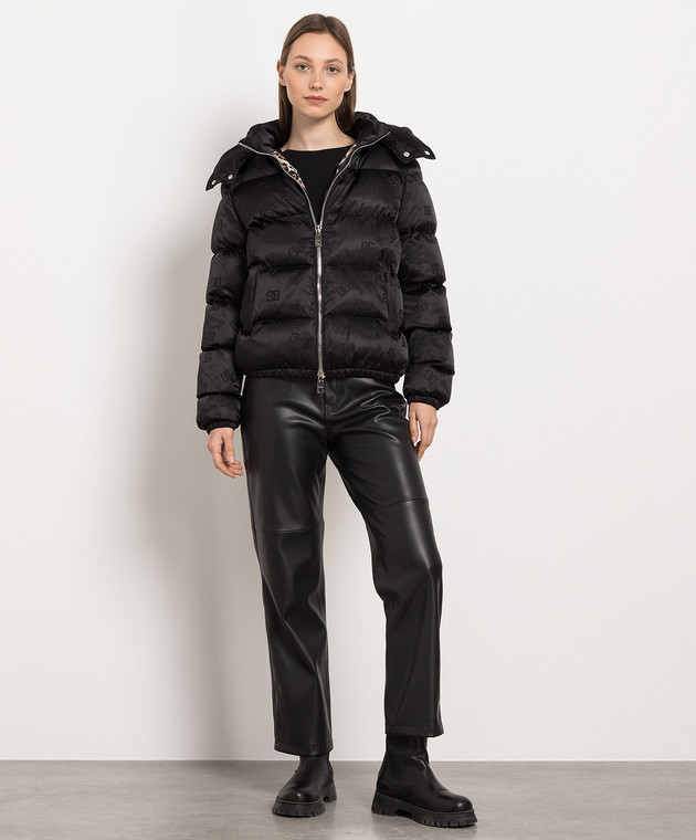 Dolce&Gabbana - Черная куртка в принт логотипа DG F9P48TFJSCE