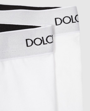Dolce&Gabbana Дитячий набір білих трусиків-боксерів L4J701G7OCT