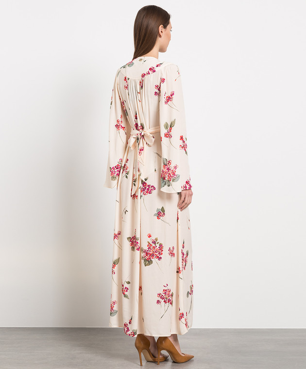 Twinset Beige dress with floral print 231TP2700 изображение 4