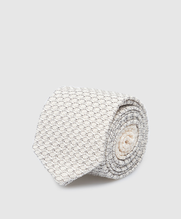 Stefano Ricci Children's silk tie in a geometric pattern YCRMTSR8189