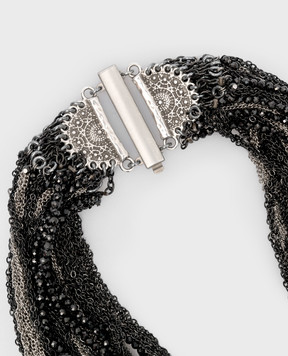 Marc Le Bihan Чорне намисто COL148