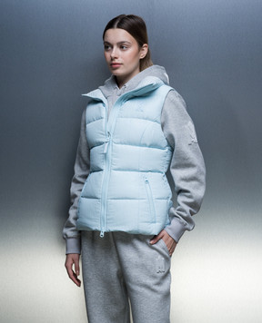 Mackage Голубой пуховой жилет Chaya-TR с эффектом жатки CHAYATR