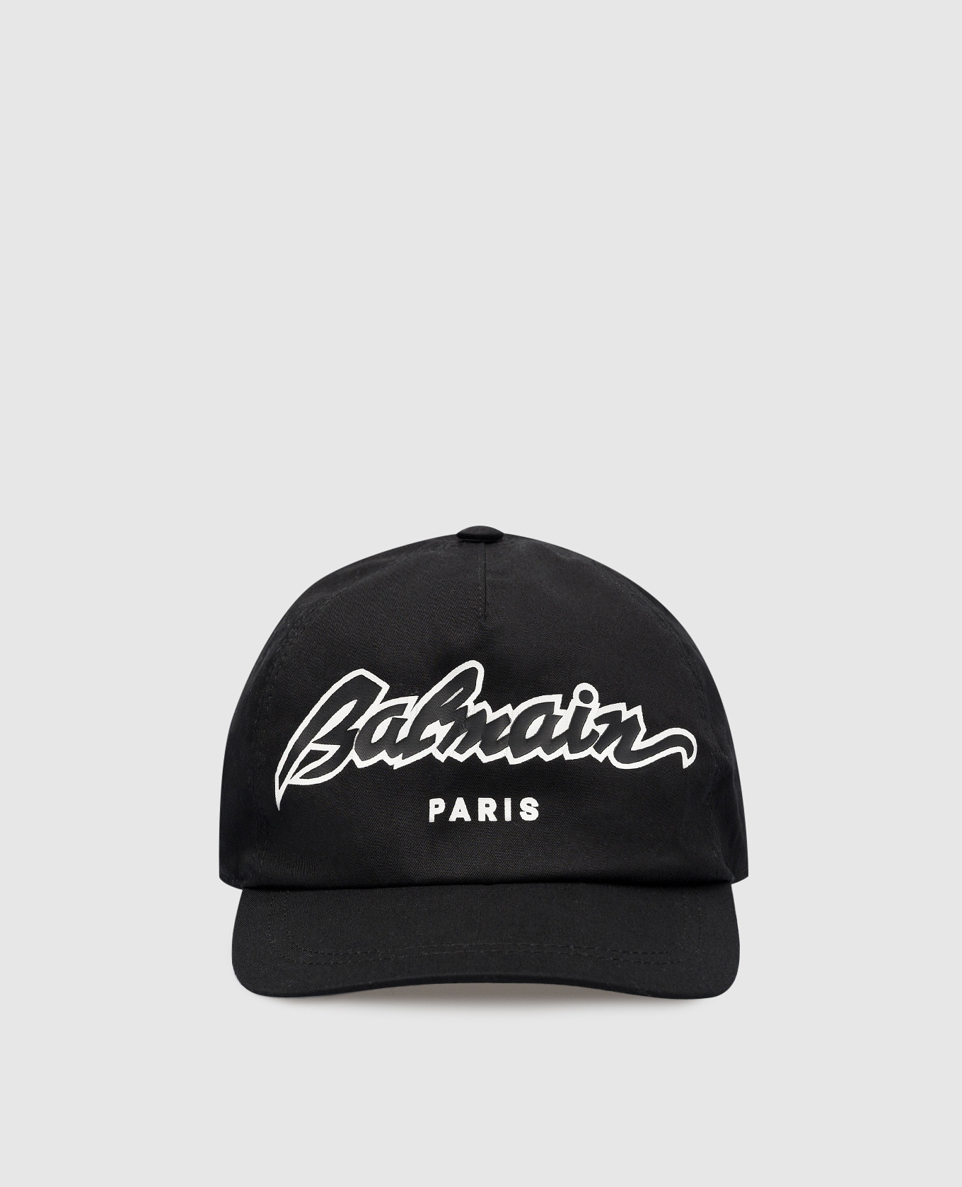 

Детская черная кепка с контрастным принтом логотипа, Черный, Кепки