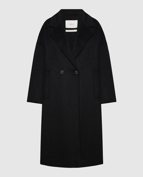 Vicolo Черное двубортное пальто TR0003