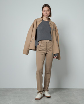 Max Mara Коричневі штани ANANAS ANANAS