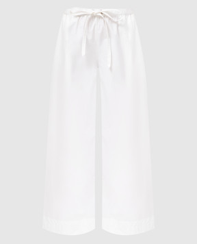 Khaite Белые брюки Phoebe свободного кроя 3087210