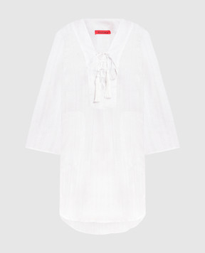 Max & Co Біла блуза з льону ORCHIDEA