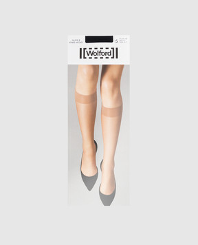 Wolford Черные гольфы Nude 8 den 30203