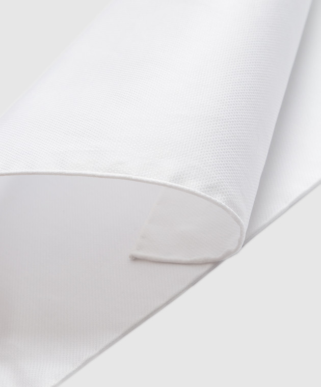 Stefano Ricci Children's white handkerchief-pache YFZ25COLJ1613 image 2