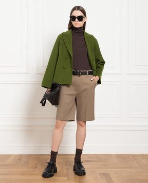 Max Mara Sportmax Коричневі шорти OCRA