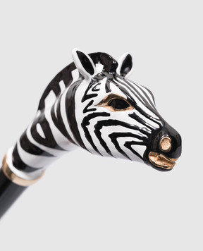 Pasotti Чорний ріжок для взуття Zebra PFPEXXK17