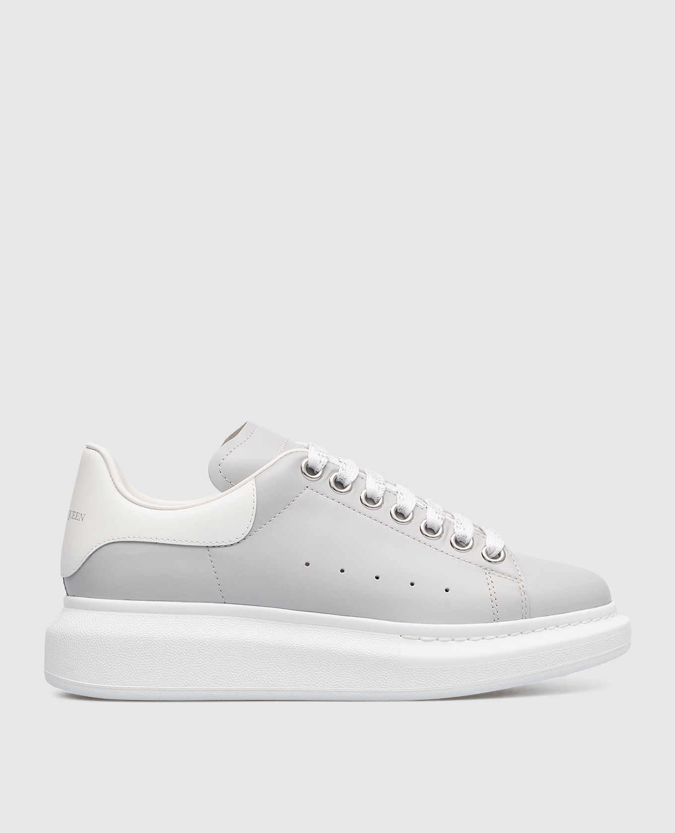 Larry gray leather sneakers