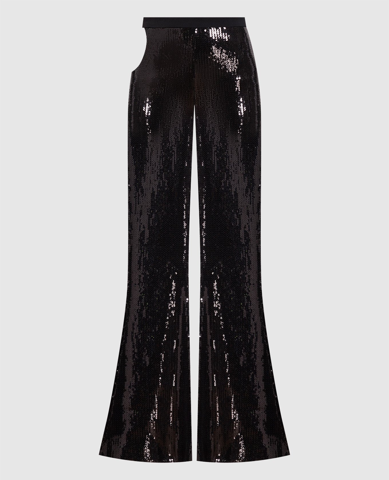 Black pants with sequins