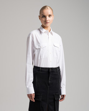 WARDROBE.NYC Белая рубашка W5002R03