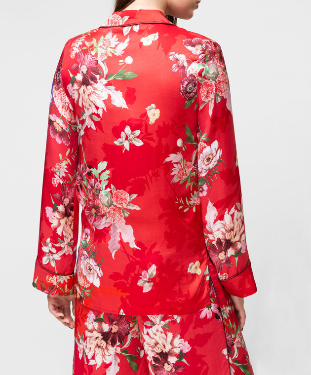 Twinset Красная блуза PA829R изображение 3