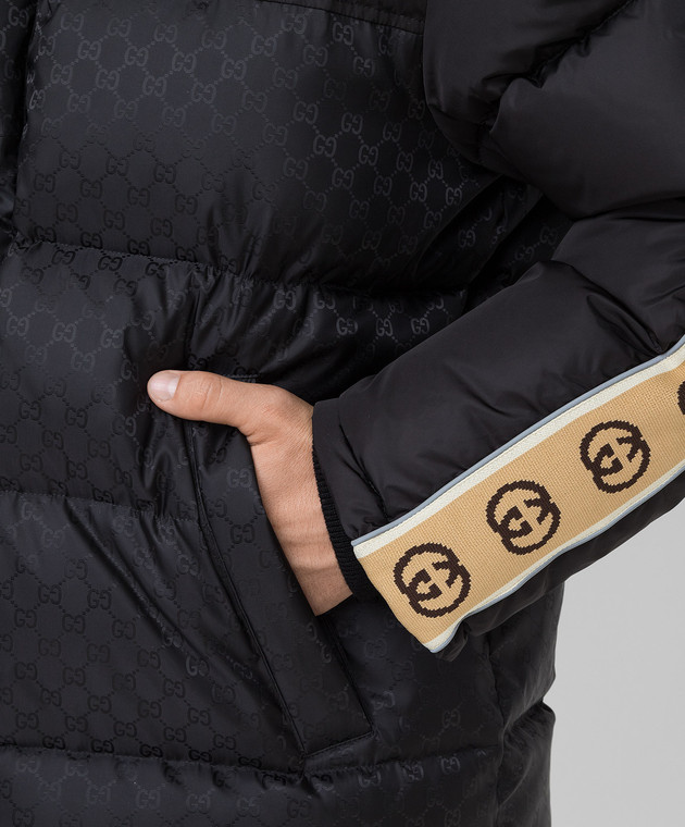 Gucci Черный пуховик 598725Z8AFZ изображение 5