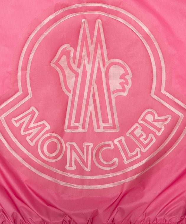 Moncler ENFANT Baby pink Terbish windbreaker with logo 1A00064595YT46 image 3