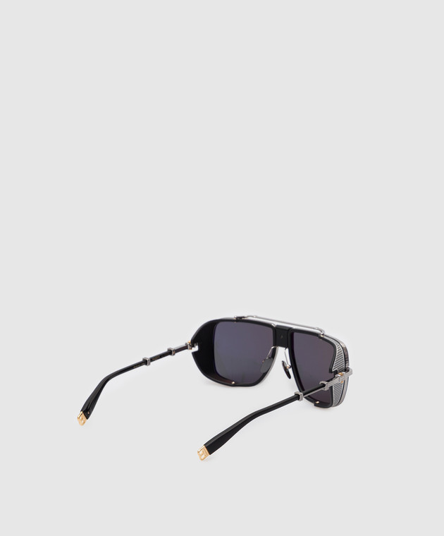 Balmain Чорні сонцезахисні окуляри BPS104B59 зображення 5