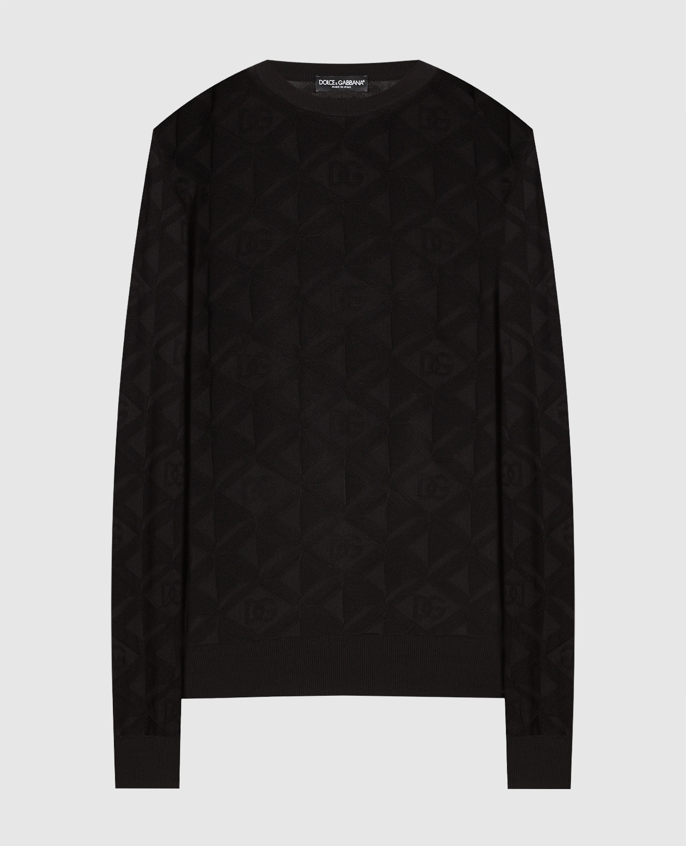 

Черный джемпер с шелком в логотип шаблон., Джемпера