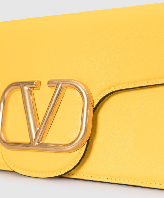 Valentino Жовта сумка з емблемою VLogo Signature XW2B0K30ZXL зображення 5
