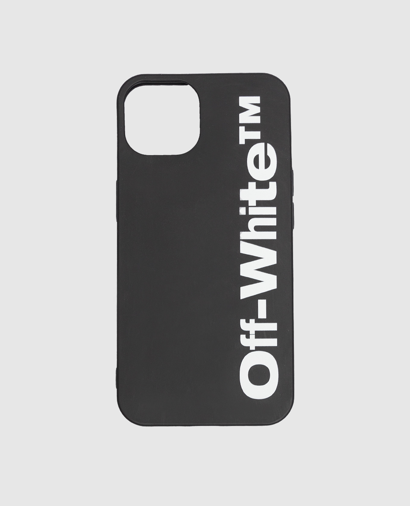 Off-White - Black iPhone 13 Pro Case with Contrasting Logo ...