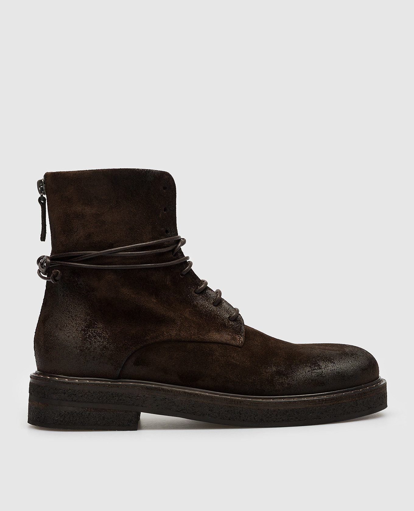 Parrucca brown suede boots