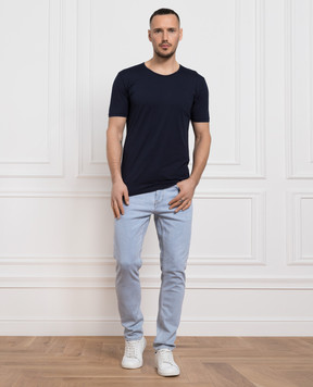 Zimmerli Синя футболка Pure Comfort 1721461