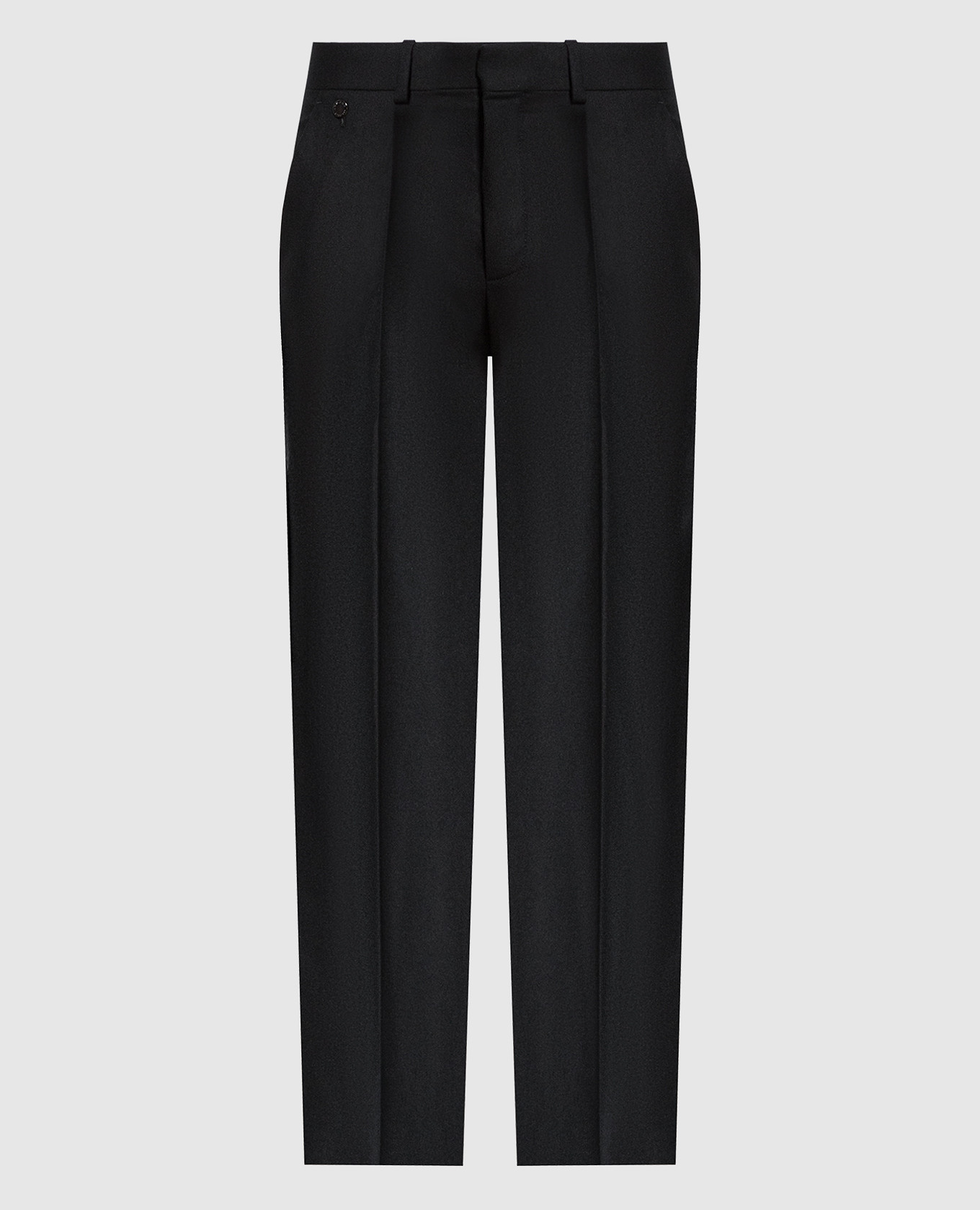 Black pants made of wool and cashmere