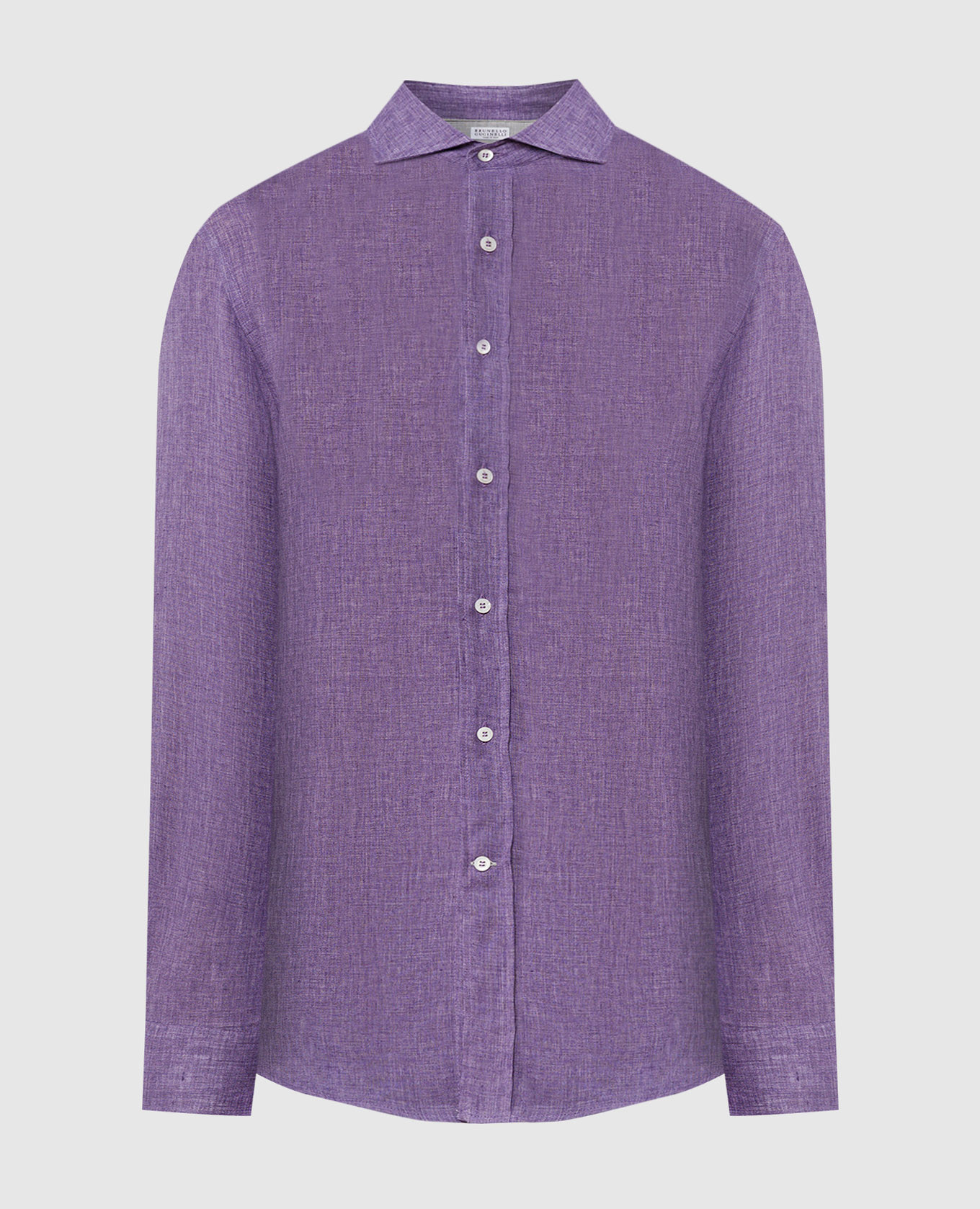 Purple linen shirt