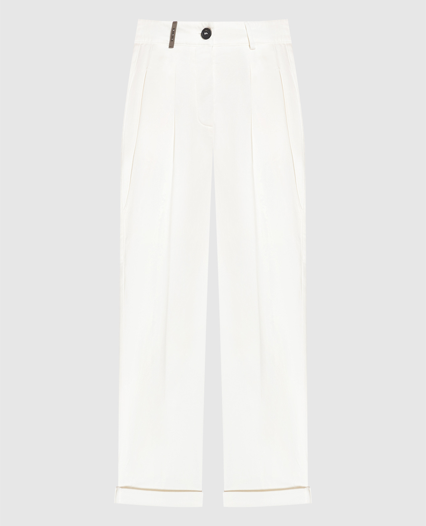 

Бежевые укороченные брюки, Бежевый, Укороченные брюки