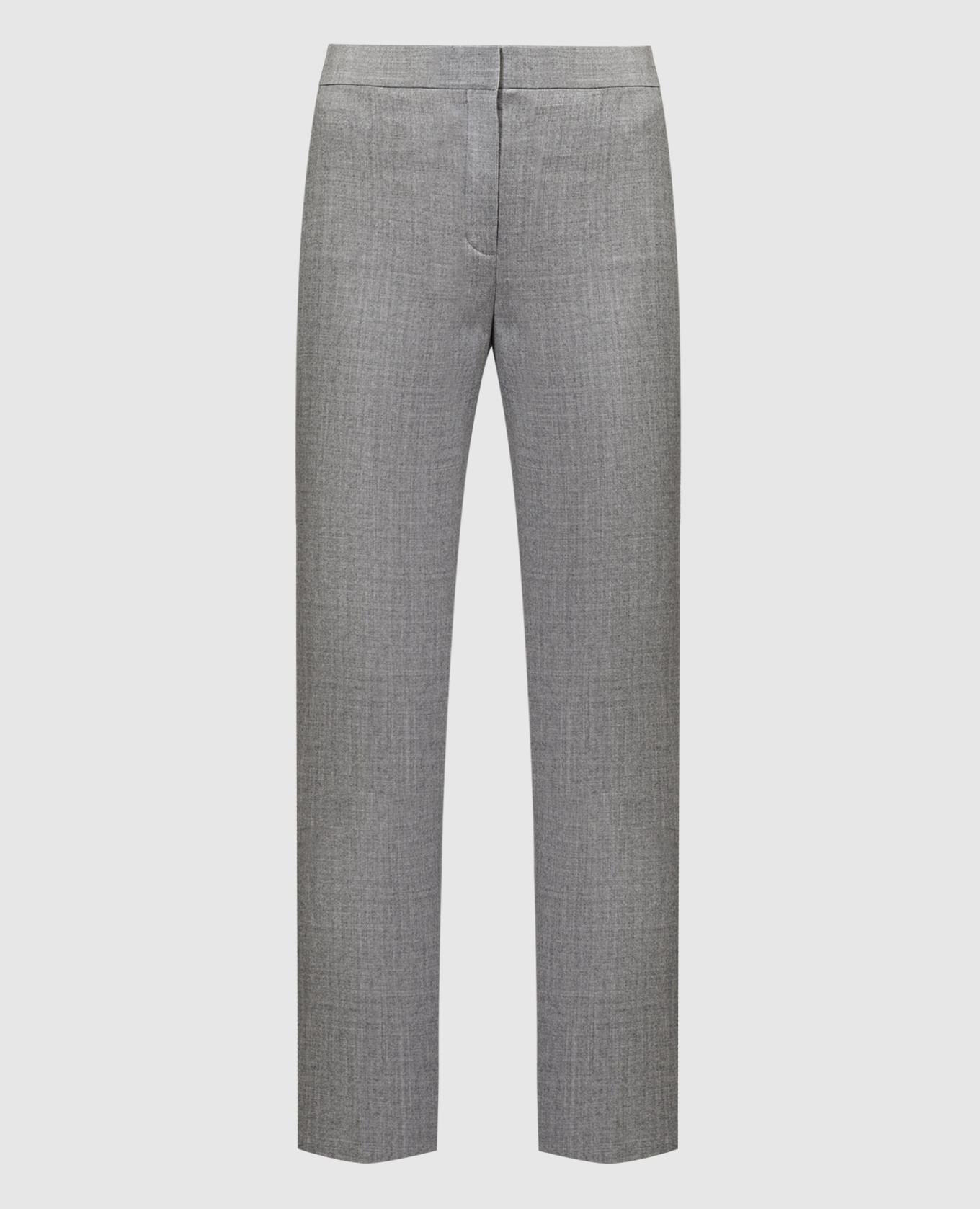 Gray pants made of wool