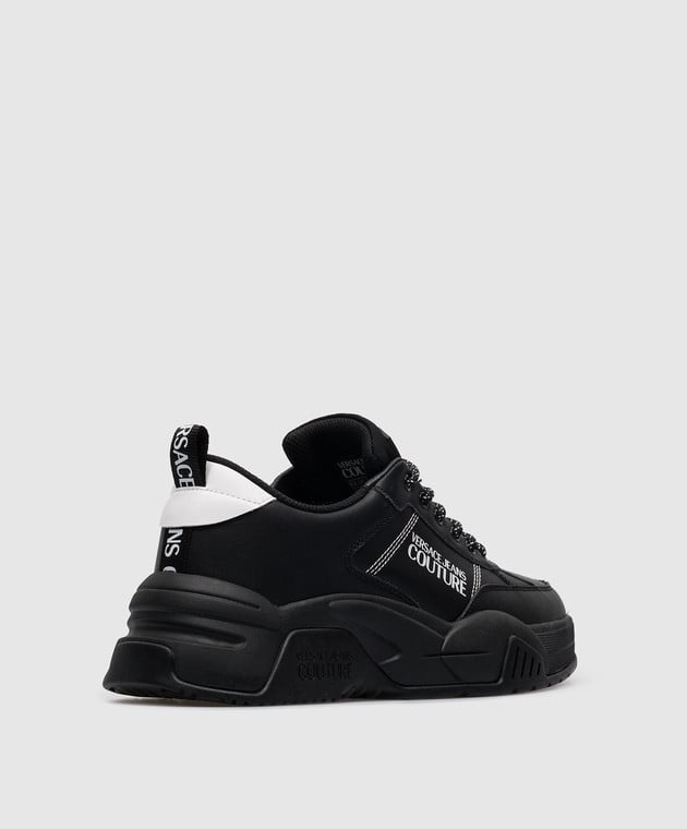 Versace zapatillas online negras