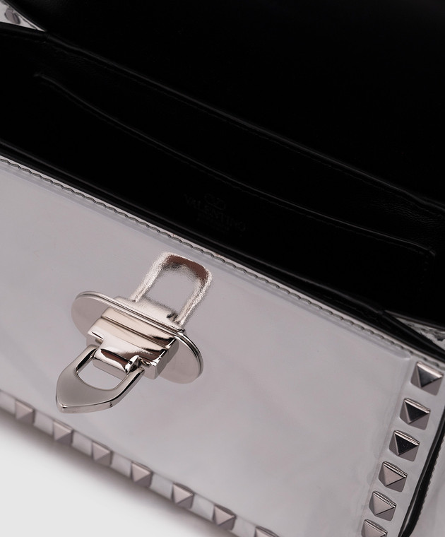 Valentino кожаная сумка-мессенджер Rockstud 3W2B0M42QTE изображение 4