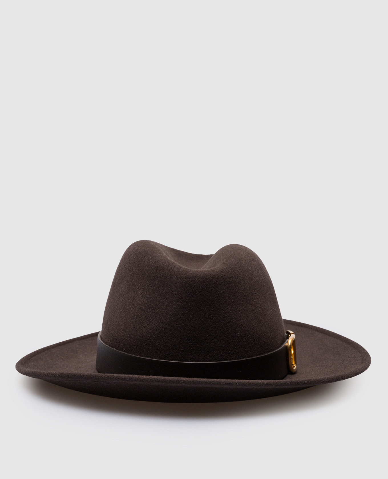 

Коричневая шляпа VLOGO SIGNATURE FEDORA, Коричневый, Шляпы