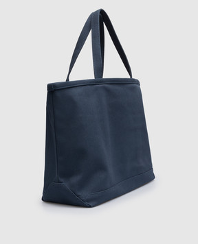 Vilebrequin Голубая пляжная сумка с логотипом Britbag BRGU3100