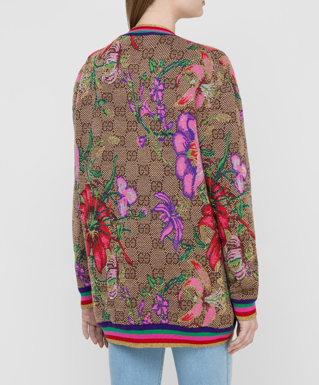 Gucci Бежевий кардиган 606080XKA7F зображення 4