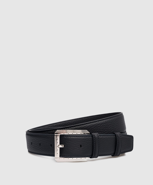 Stefano Ricci Blue leather belt N351VDA311P