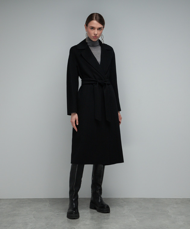 Max mara wool shop cashmere and silk coat