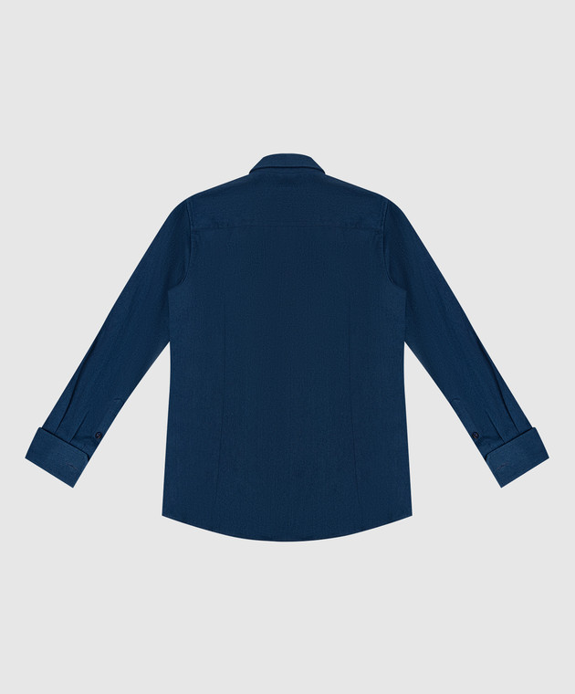 Stefano Ricci Children's blue shirt YC003265EX1500 image 2