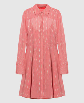Max & Co Рожеве плаття з люрексом ECRU