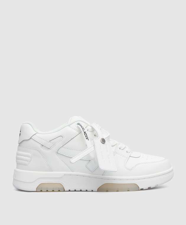 Off-White - Out of office white leather sneakers OMIA189C99LEA001 buy ...
